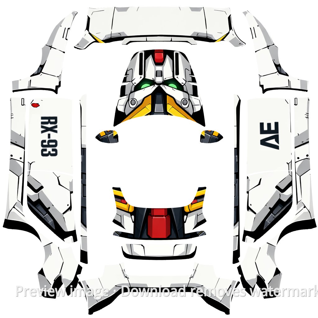Custom Template #628 - Model 3 (2024+) Standard & Premium