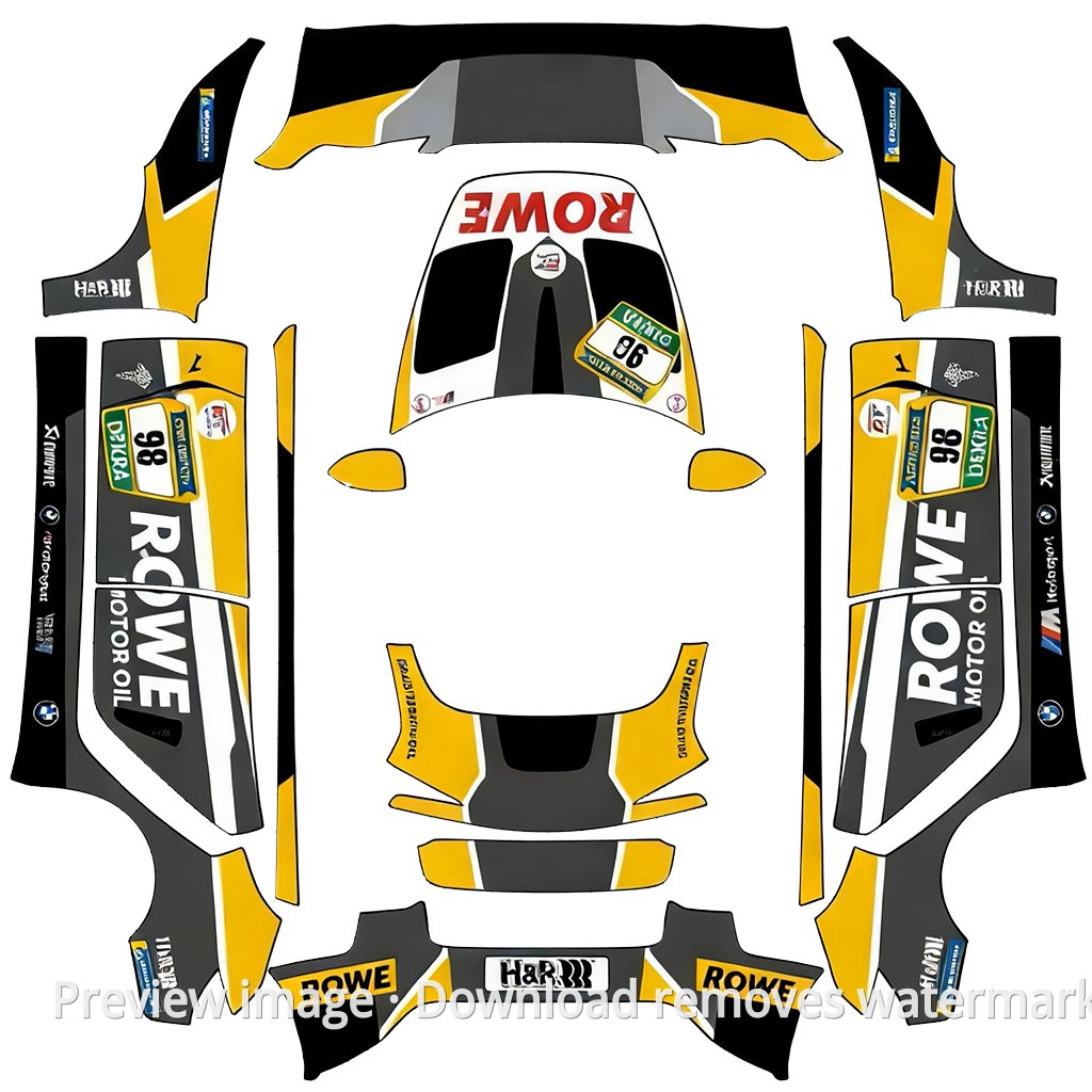 Porsche Series Livery 12 - Model 3 (2024+) Standard & Premium