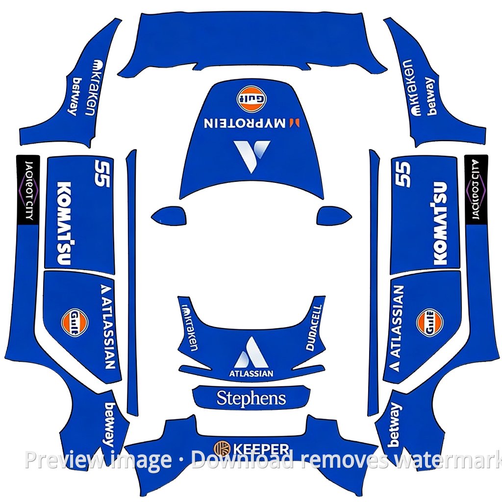 Classic Racing Livery 1 - Model 3 (2024+) Standard & Premium