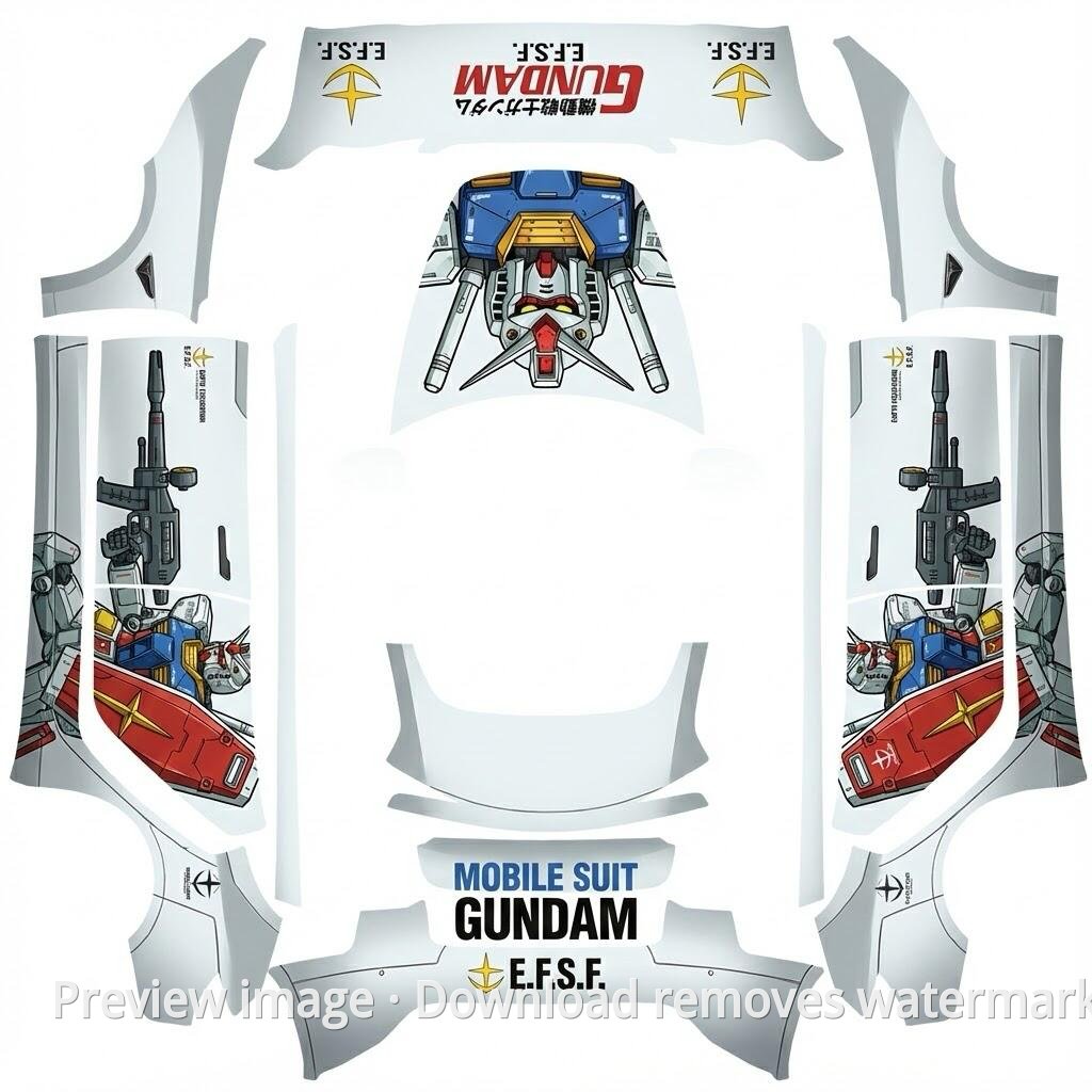 Custom Template #9731 - Model 3 (2024+) Standard & Premium