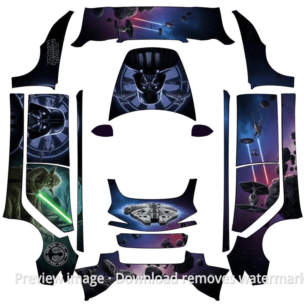 Custom Template #1036 - Model 3 (2024+) Standard & Premium