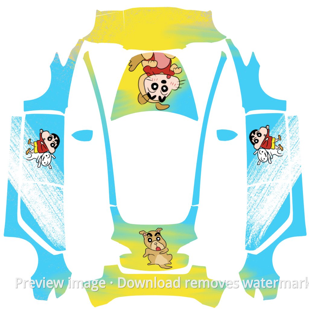 Crayon Shin-chan Theme - Model 3 (2024+) Standard & Premium