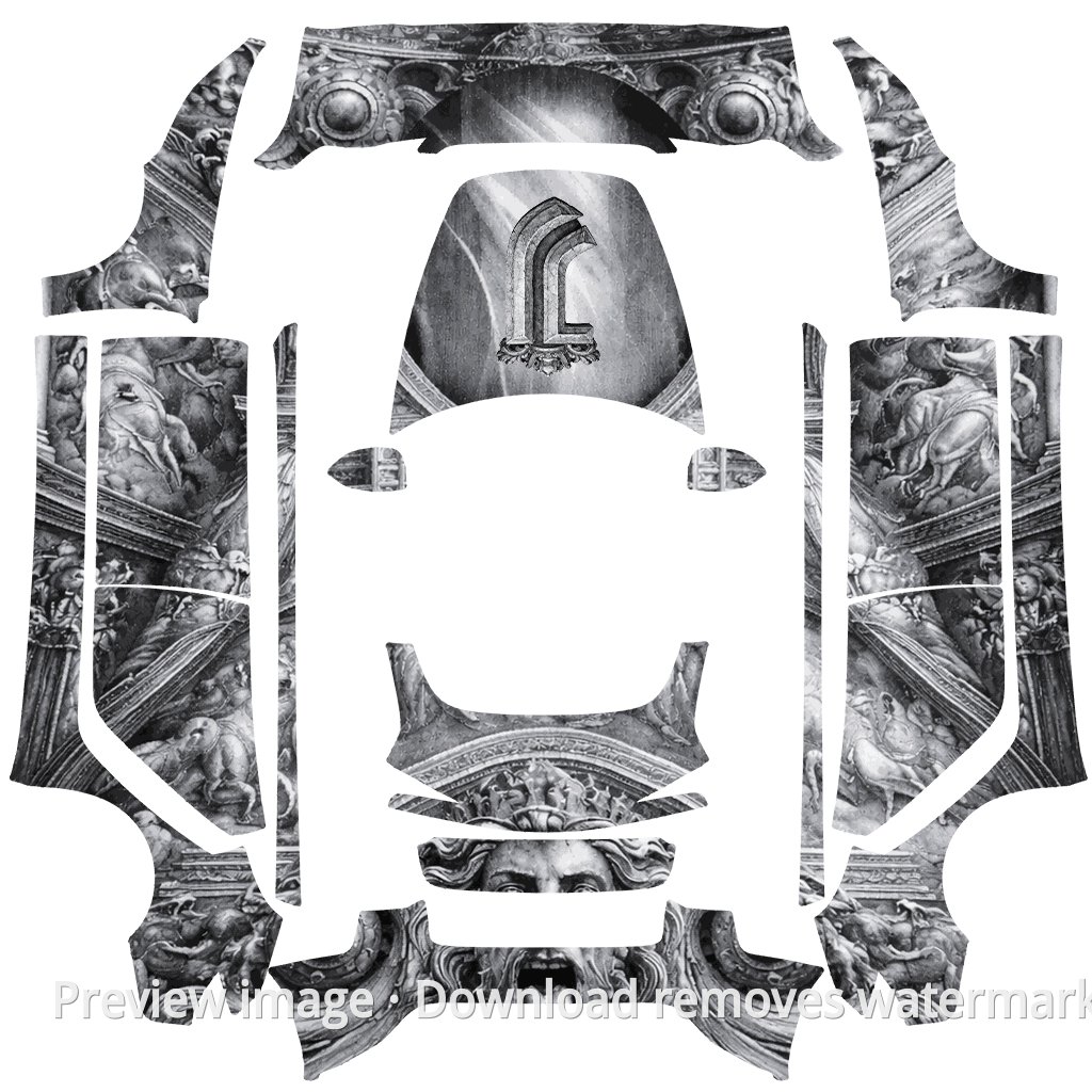 Custom Template #1238 - Model 3 (2024+) Standard & Premium