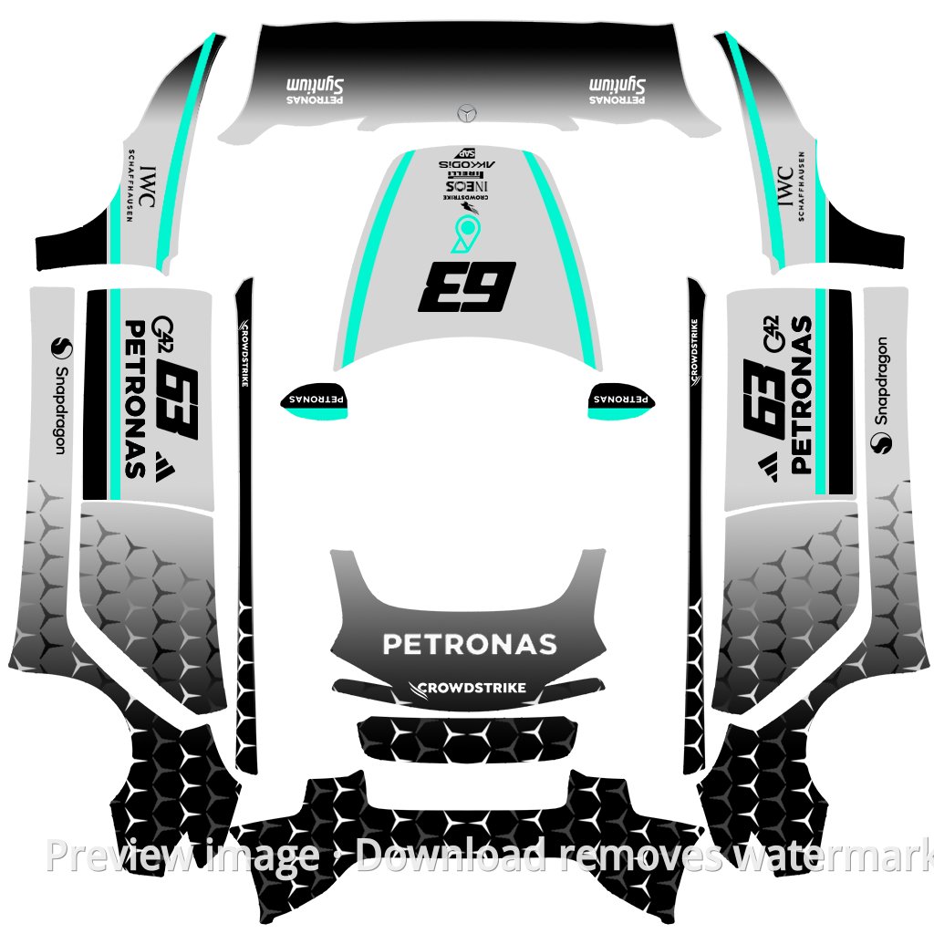 F1007 Model 3 Wrap Template