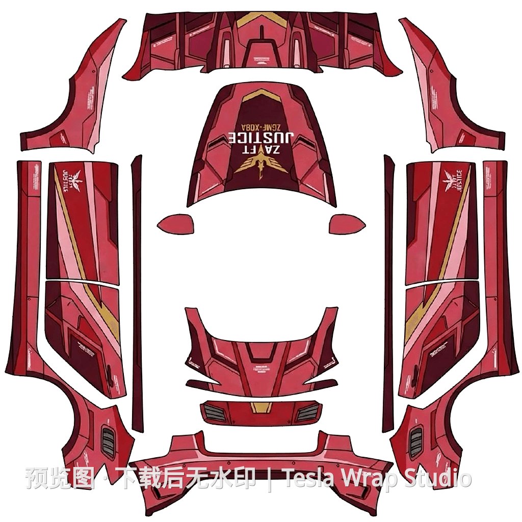 Seed-X09A 正义高达系列涂装 - Model 3 (2024+) Standard & Premium