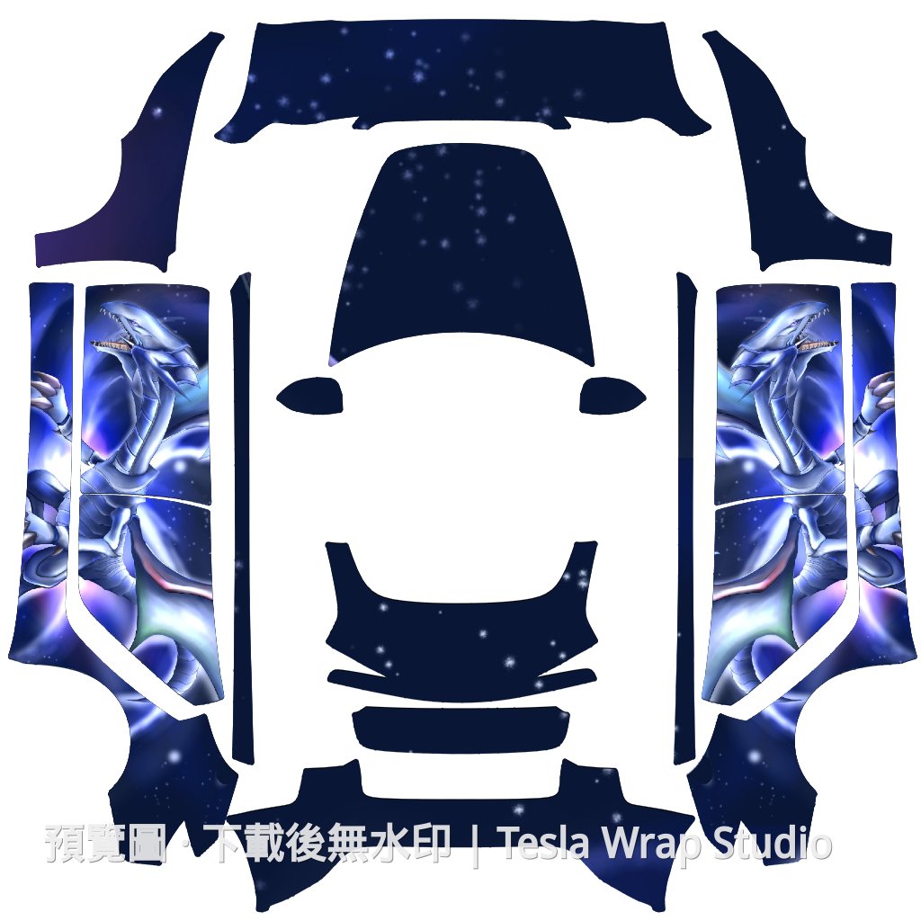 Model 3 (2024+) Standard & Premium 編號 #5746 自訂範本
