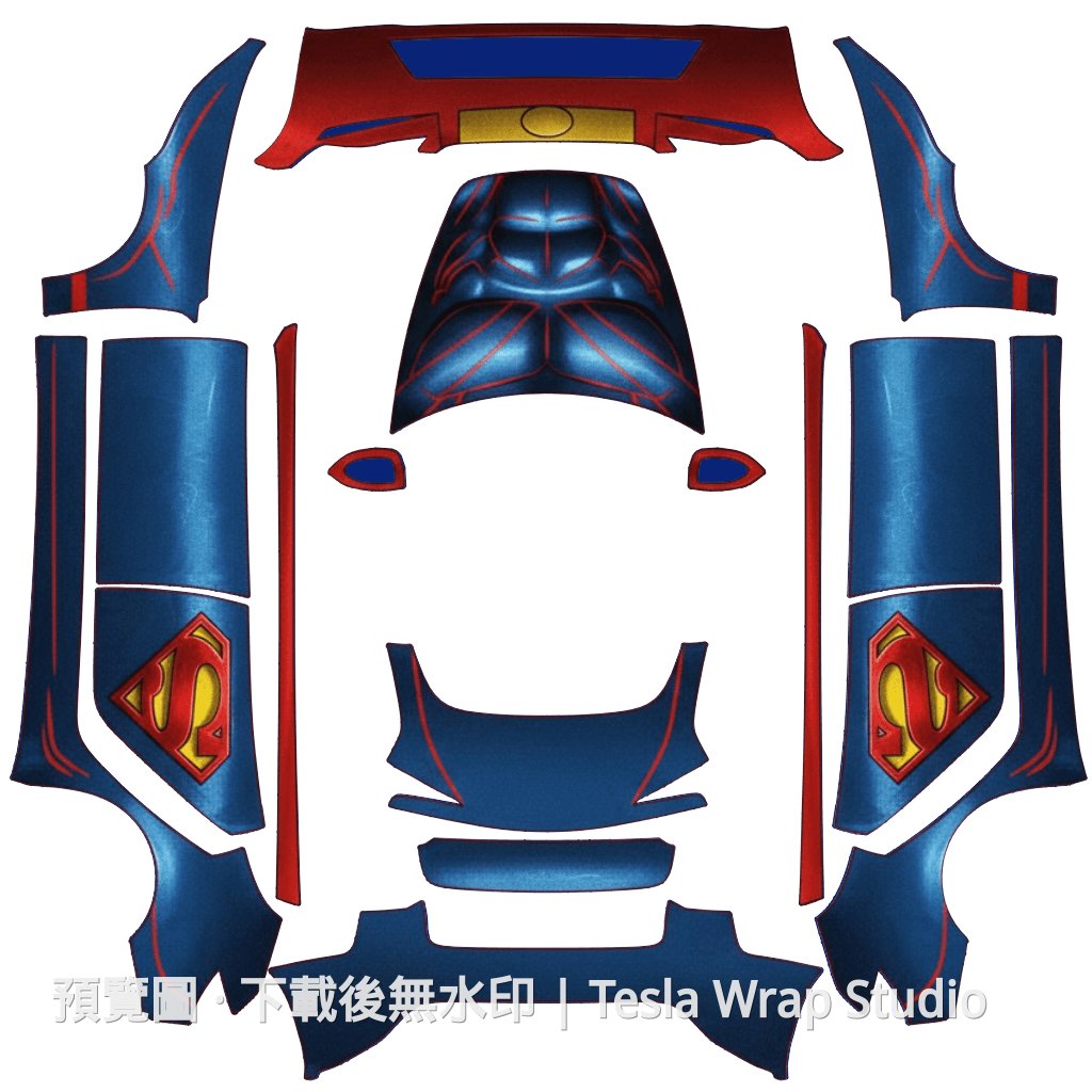 Model 3 (2024+) Standard & Premium 編號 #3643 自訂範本