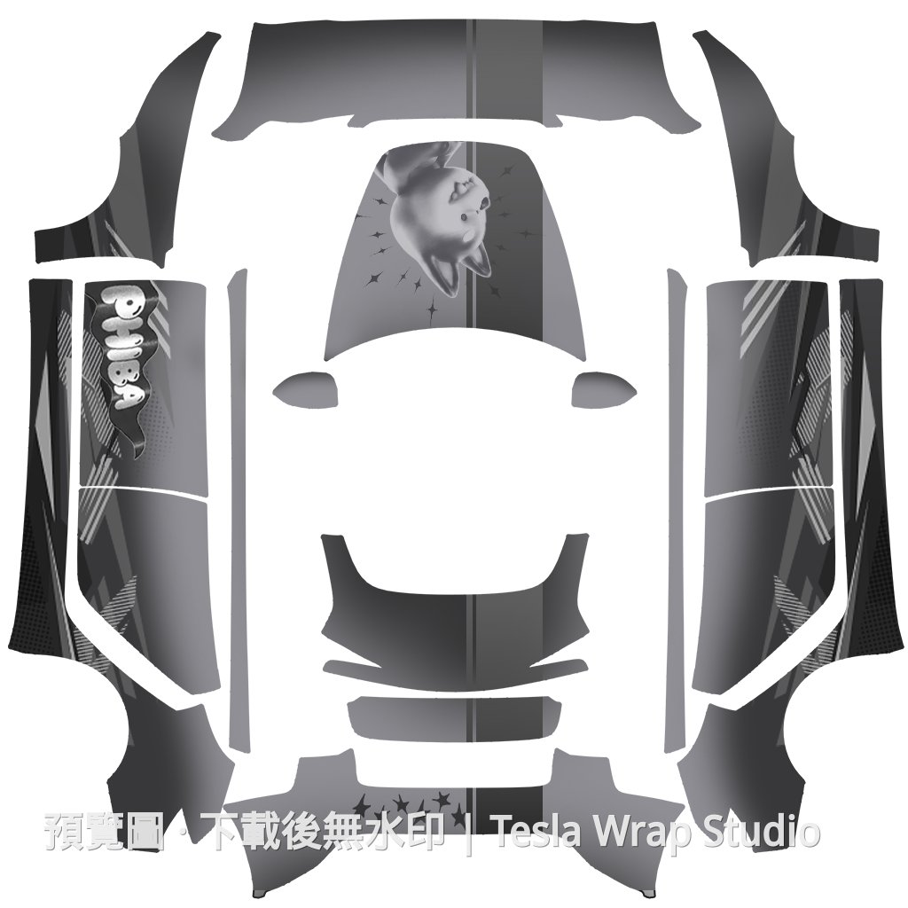 PHIBA 快銀主題 - Model 3 (2024+) Standard & Premium