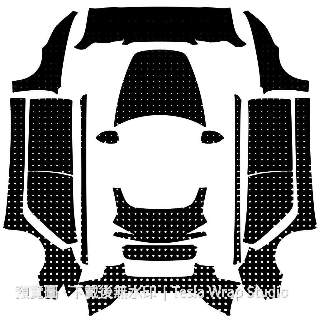 Model 3 (2024+) Standard & Premium 編號 #1628 自訂範本