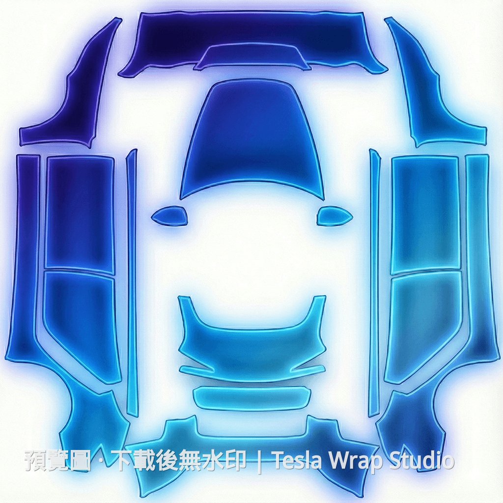 Model 3 (2024+) Standard & Premium 編號 #9193 自訂範本