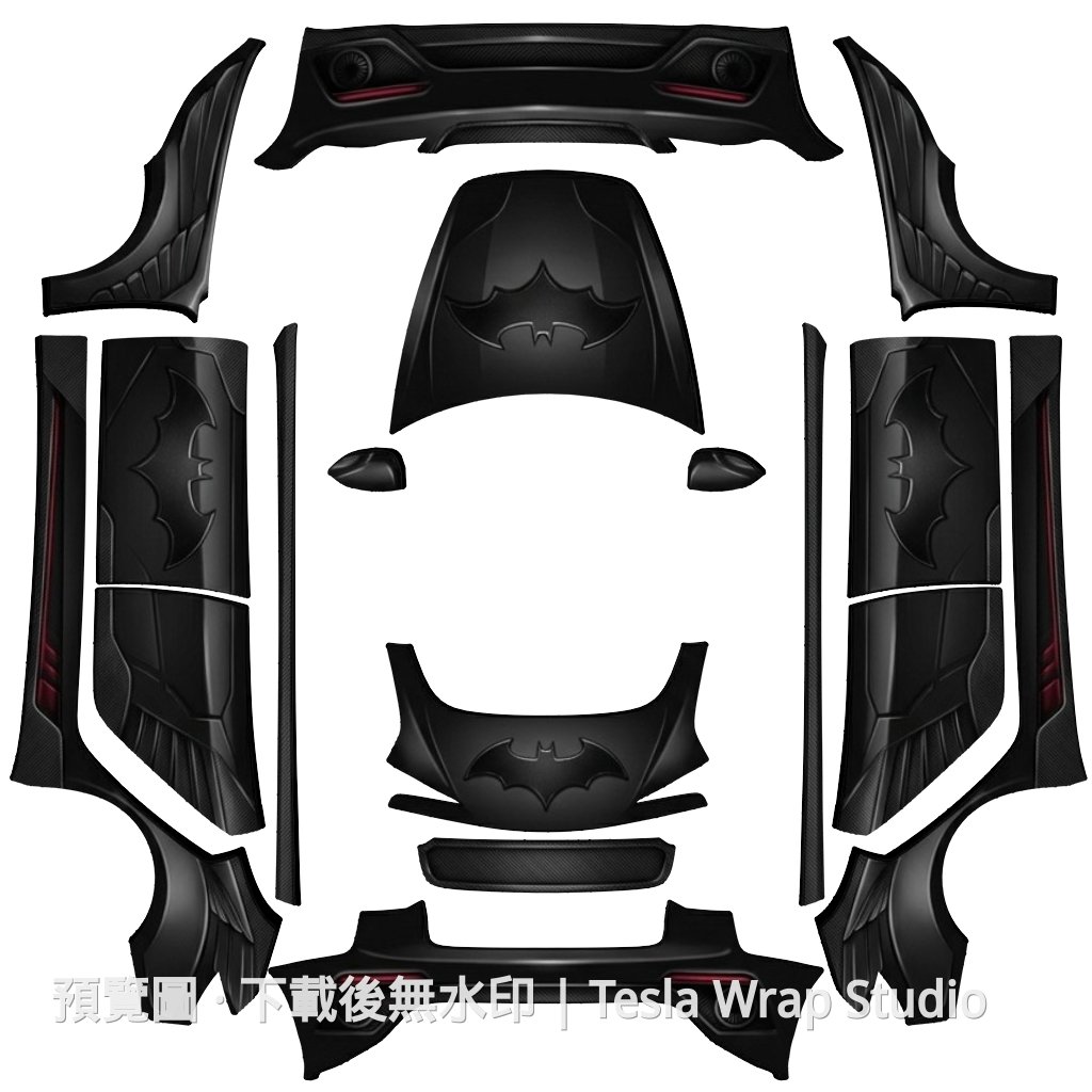 Model 3 (2024+) Standard & Premium 編號 #3053 自訂範本