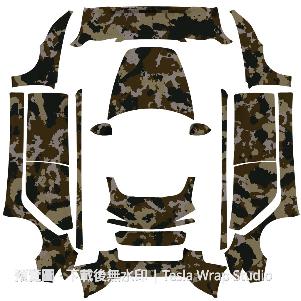 Model 3 (2024+) Standard & Premium 編號 #2058 自訂範本