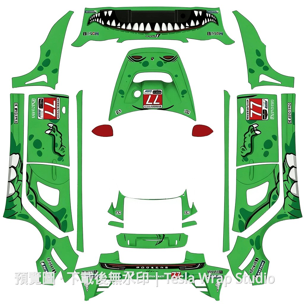 Porsche 系列塗裝 5 - Model 3 (2024+) Standard & Premium