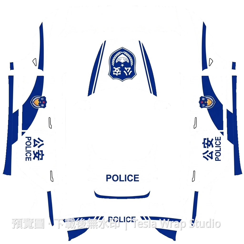 警車系列 8 - Model 3 (2024+) Standard & Premium