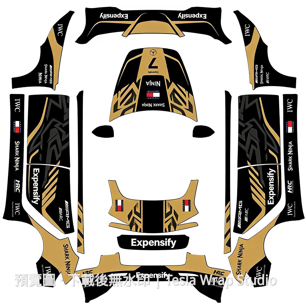 APXGP 外觀範本 - Model 3 (2024+) Standard & Premium