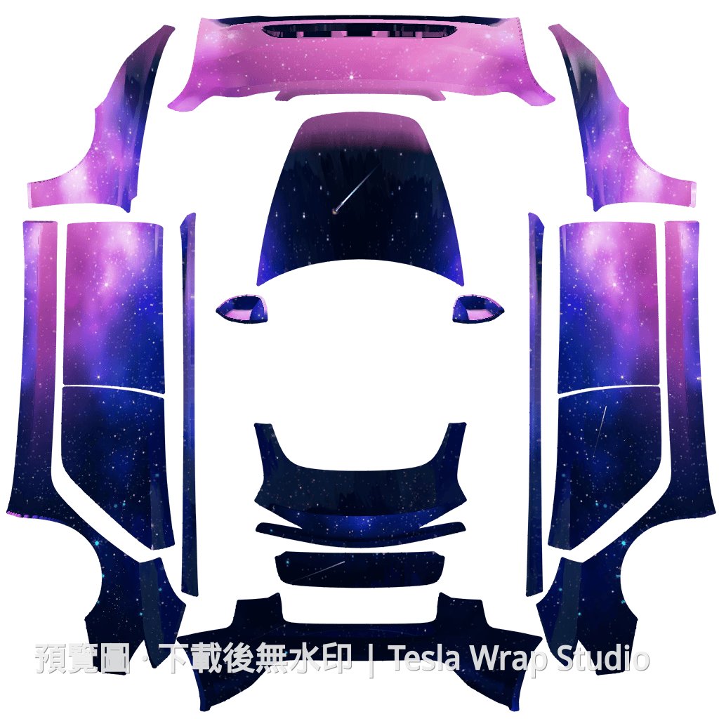 Model 3 (2024+) Standard & Premium 編號 #7950 自訂範本