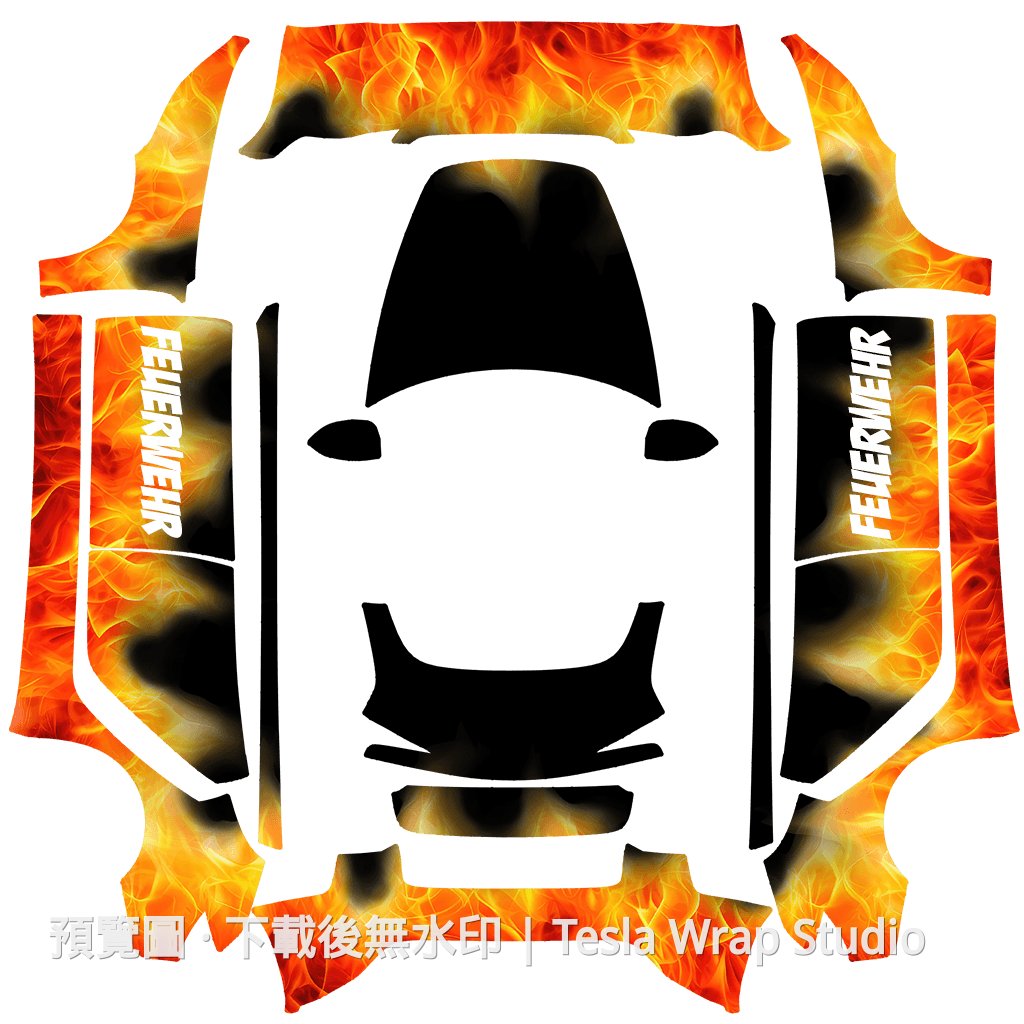 017 Model 3 車體外觀範本