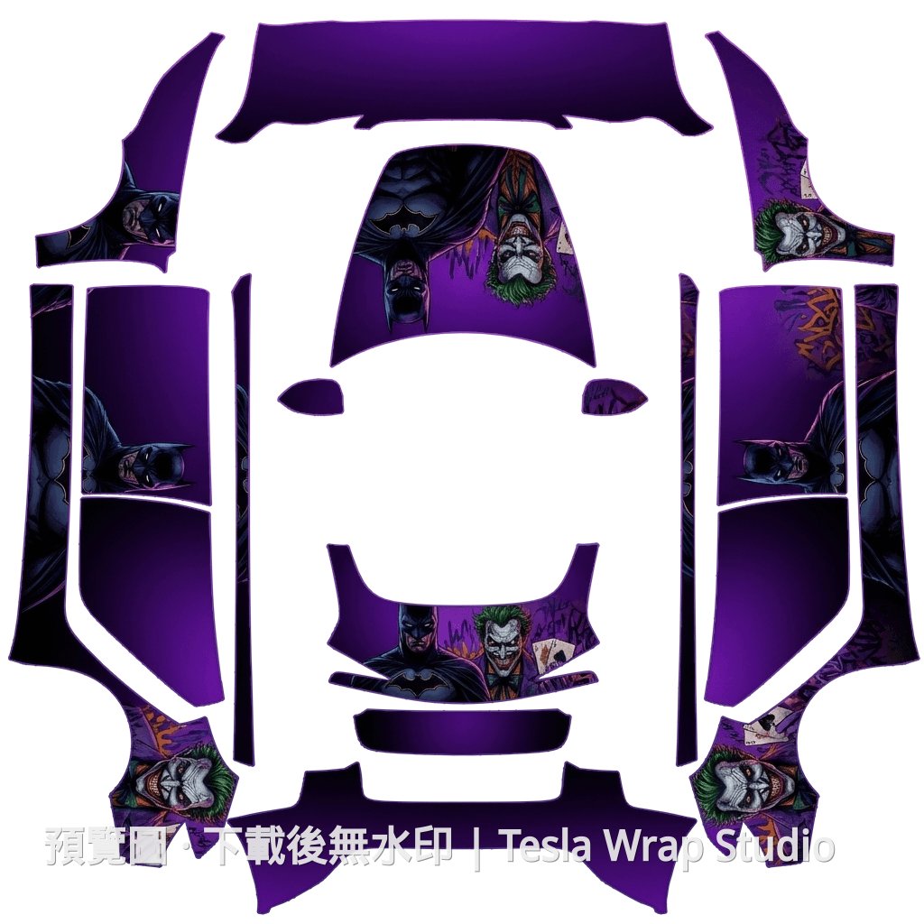 Batman 與 Joker 修復版主題 - Model 3 (2024+) Standard & Premium