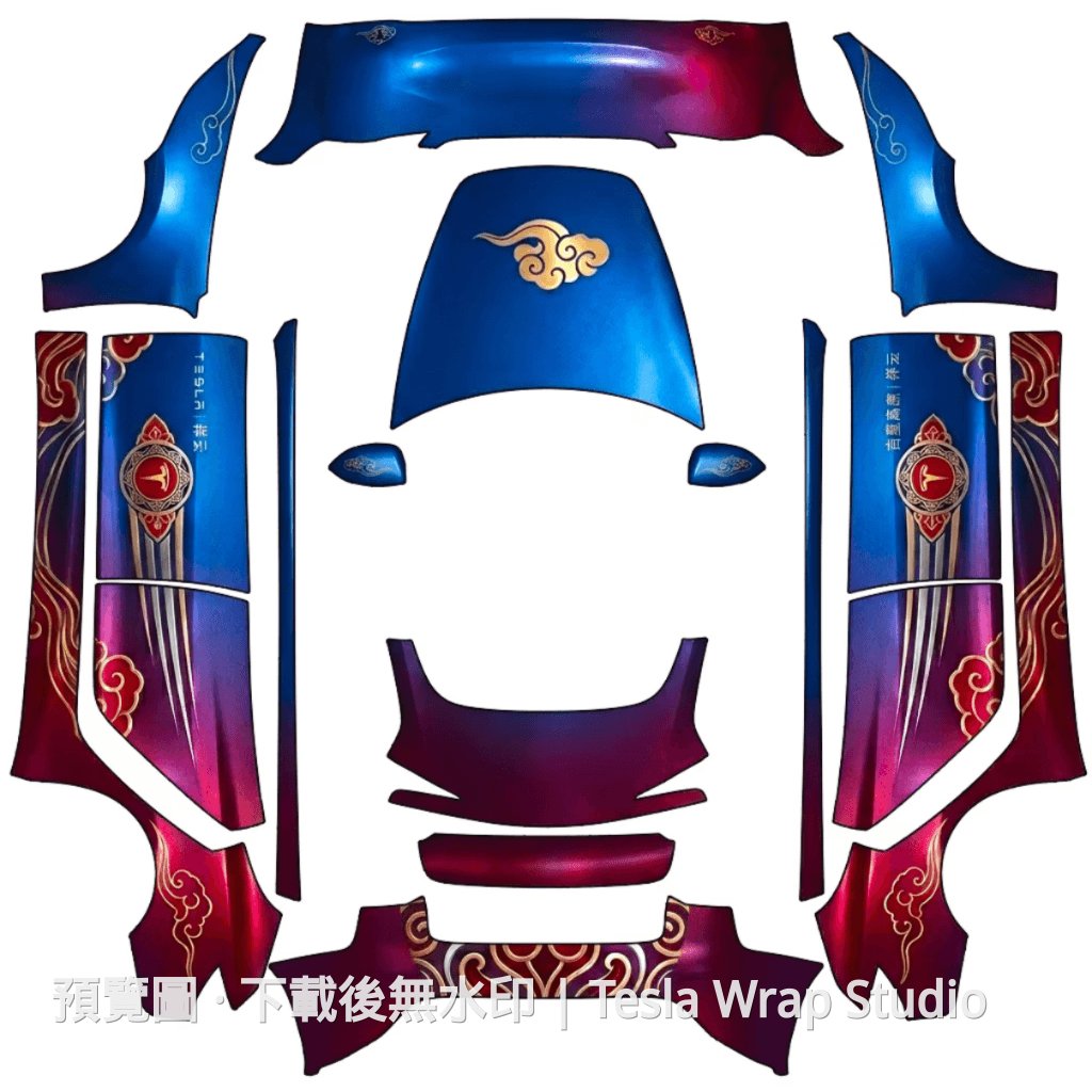 祥雲主題 - Model 3 (2024+) Standard & Premium