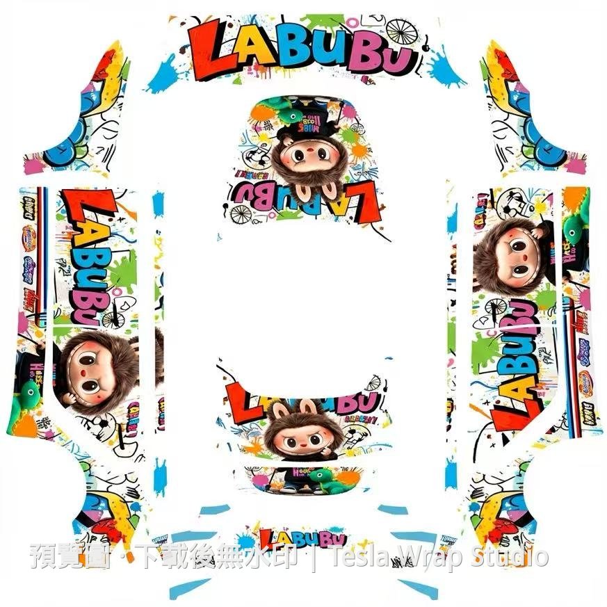 Labubu 主題變體 3 - Model 3 (2024+) Standard & Premium