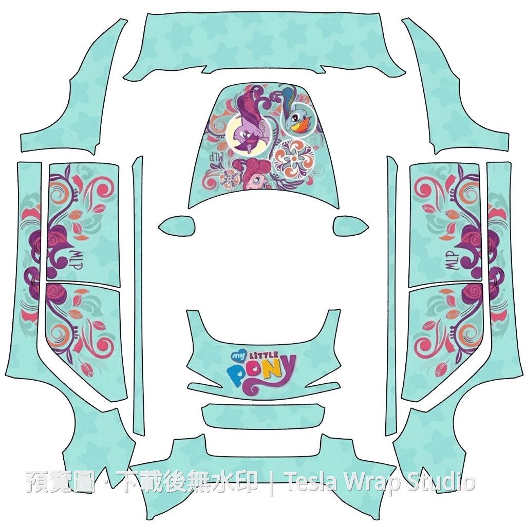 彩虹小馬魔法 2 - Model 3 (2024+) Standard & Premium