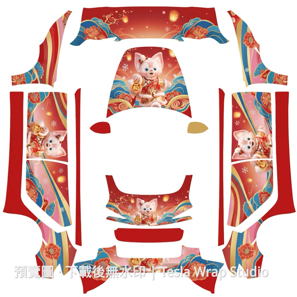 煥新版 Model 3 LinaBell 主題 - Model 3 (2024+) Standard & Premium