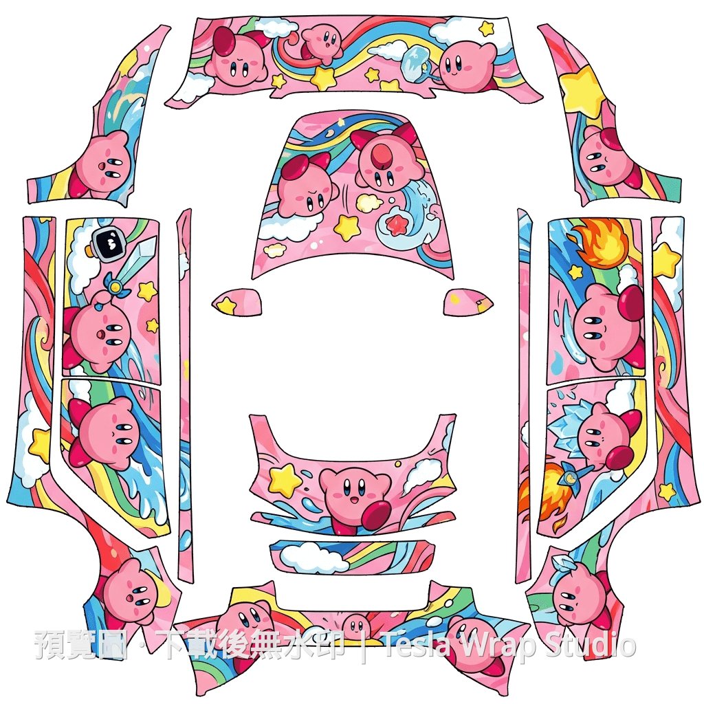 星之卡比 Kirby 主題 - Model 3 (2024+) Standard & Premium