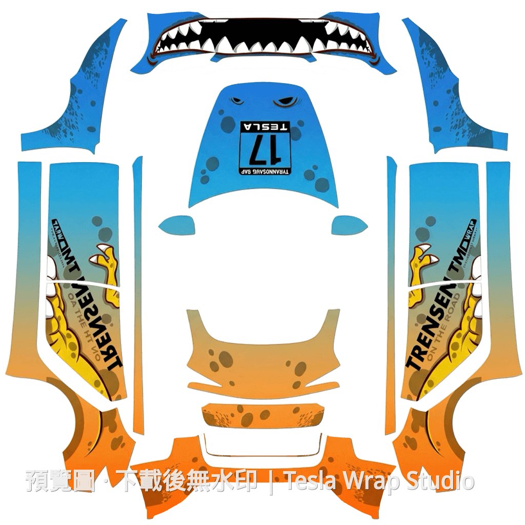 霸王龍系列塗裝 3 - Model 3 (2024+) Standard & Premium