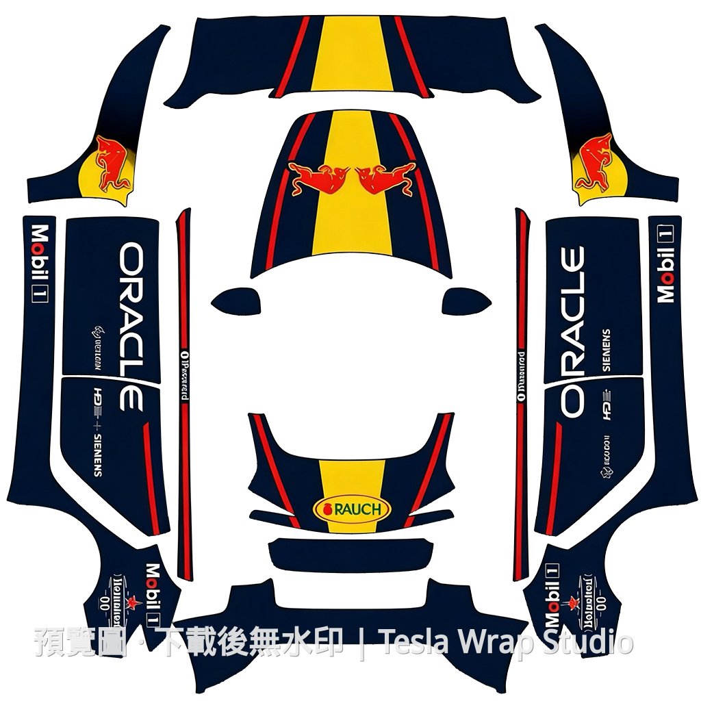 經典賽車塗裝 2 - Model 3 (2024+) Standard & Premium