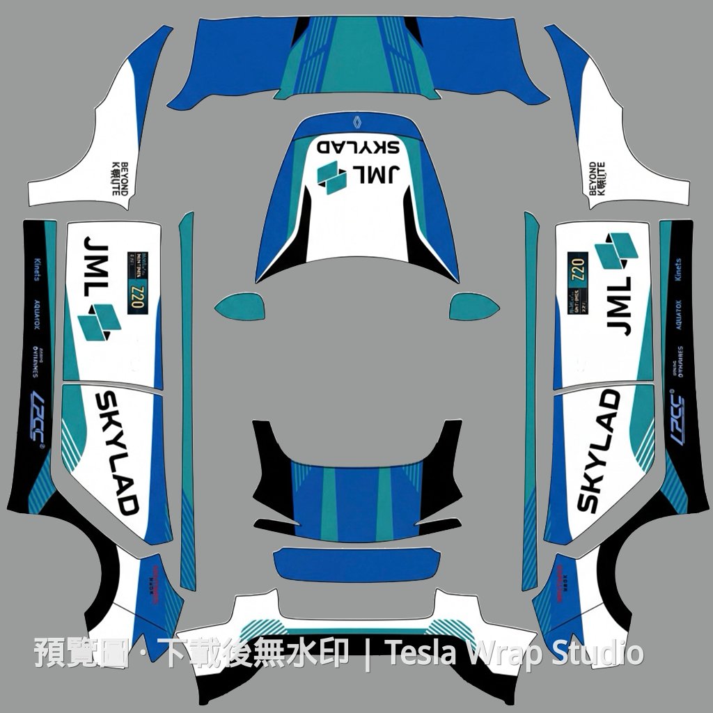 飛馳人生主題 - Model 3 (2024+) Standard & Premium