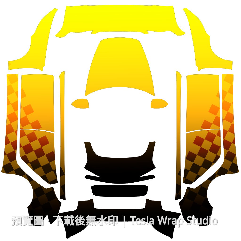 Model 3 (2024+) Standard & Premium 編號 #6636 自訂範本