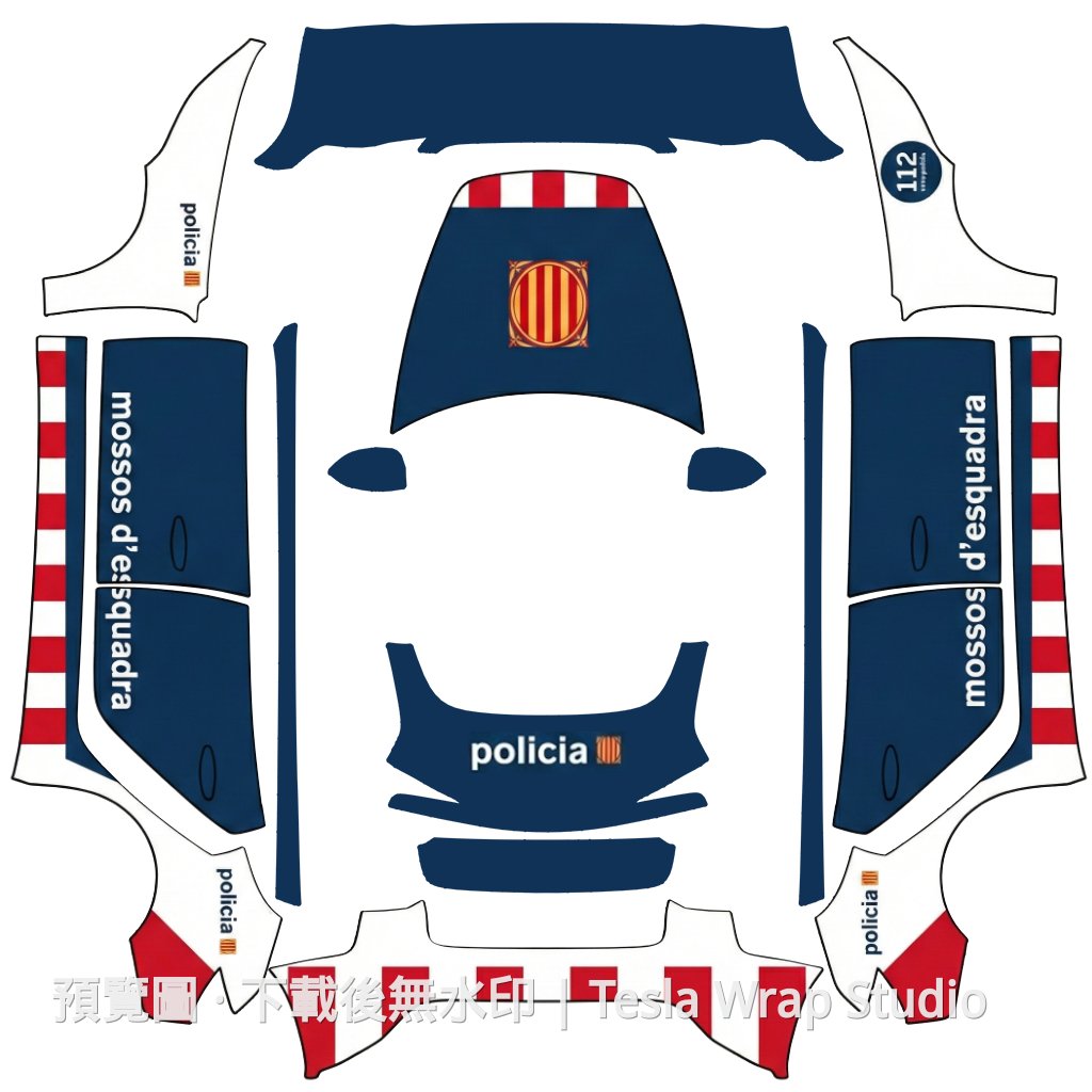 Model 3 (2024+) Standard & Premium 編號 #3078 自訂範本