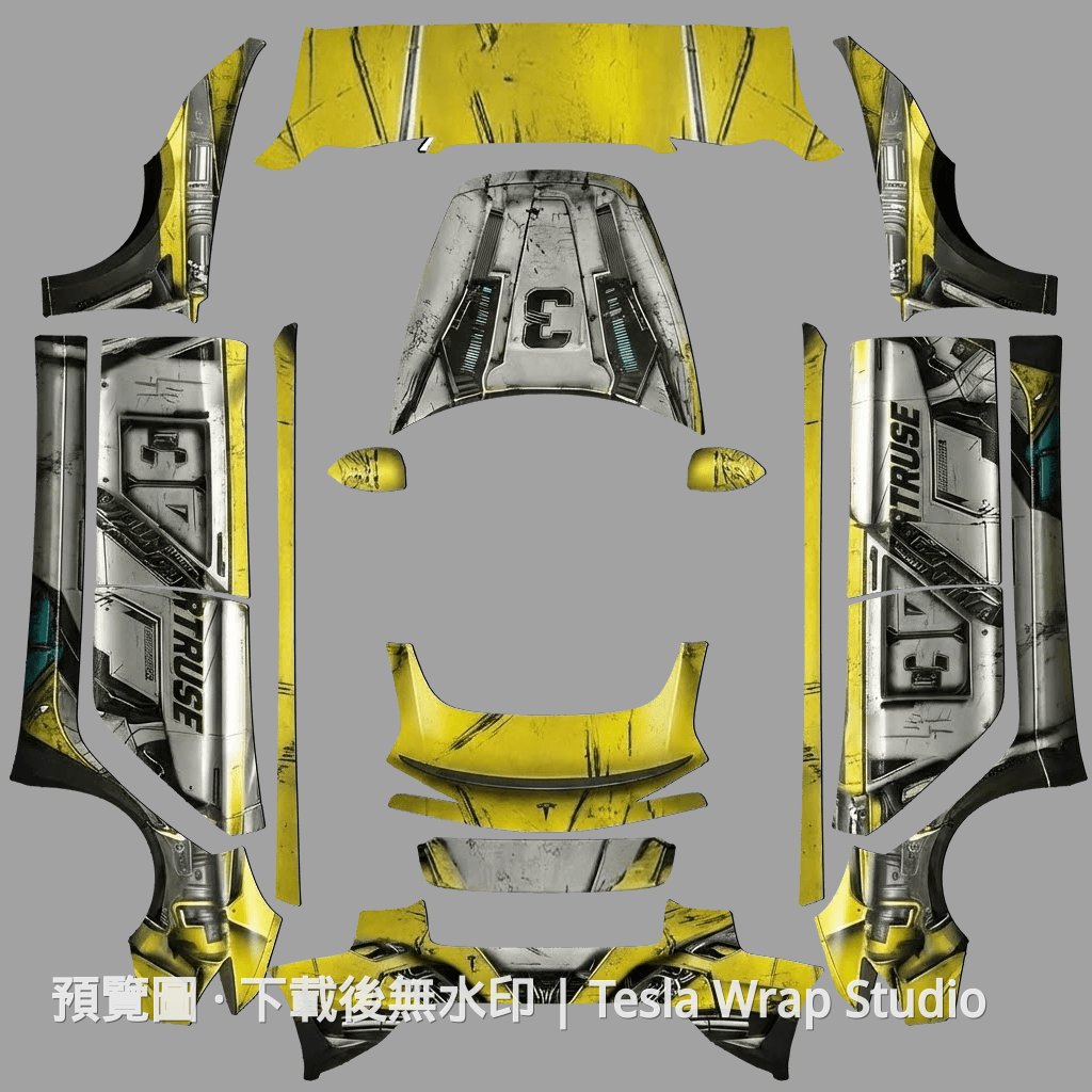 合金裝備主題 - Model 3 (2024+) Standard & Premium