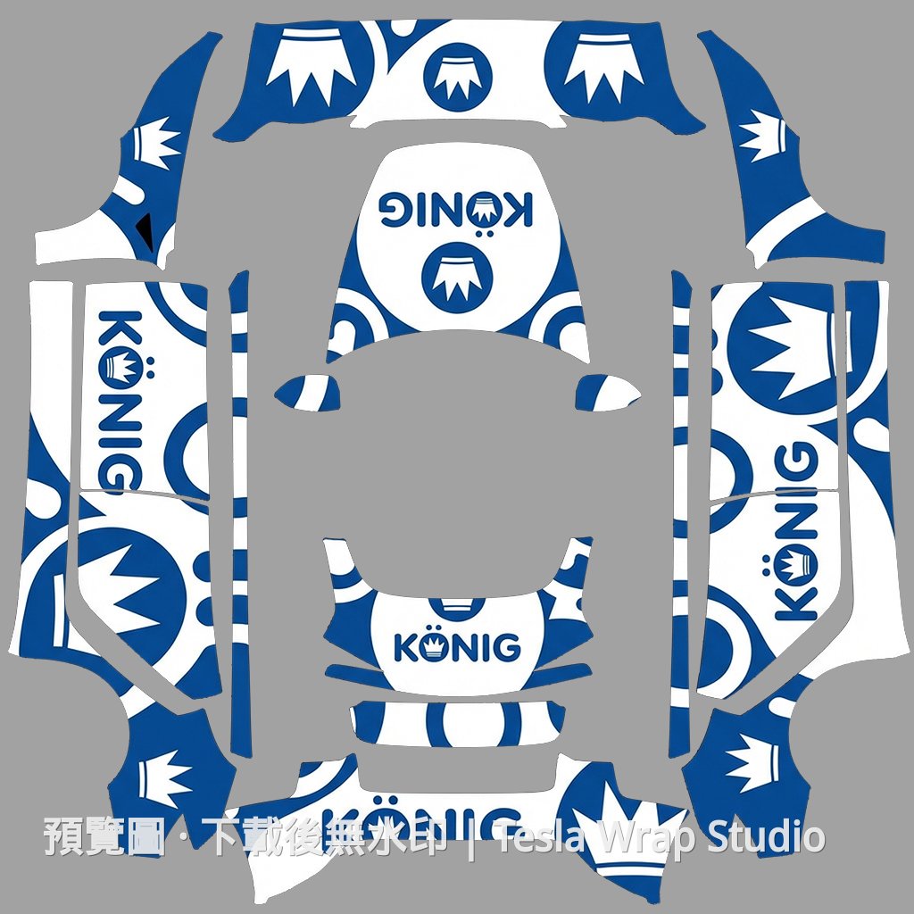 KONIG 主題 - Model 3 (2024+) Standard & Premium