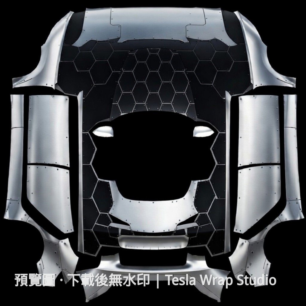 Model 3 (2024+) Standard & Premium 星艦遙遙領先版主題車體外觀範本