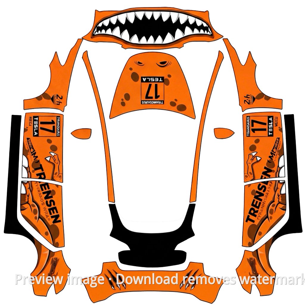 Tyrannosaurus Series Livery 4 - Model 3