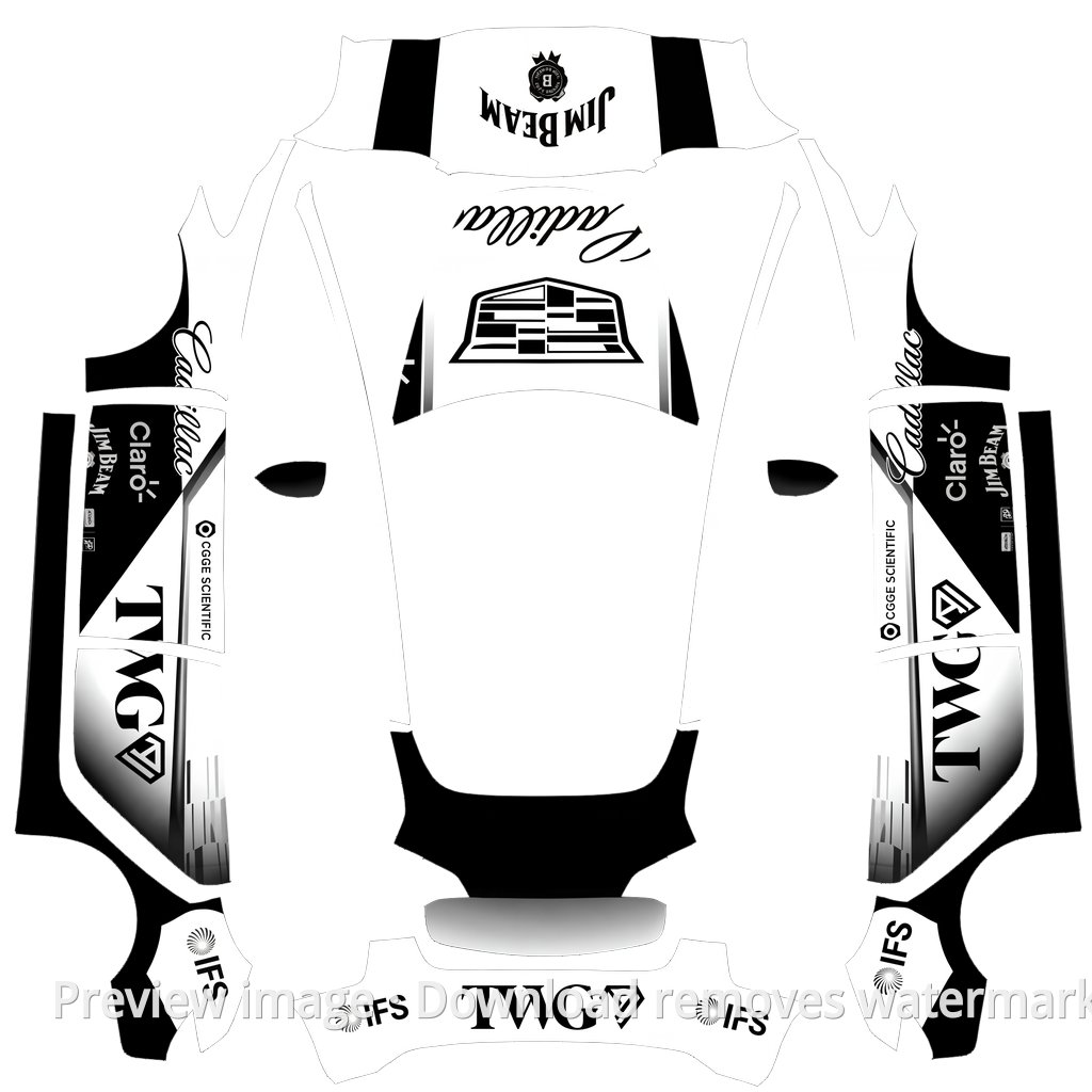 Cadillac Racing Livery - Model 3
