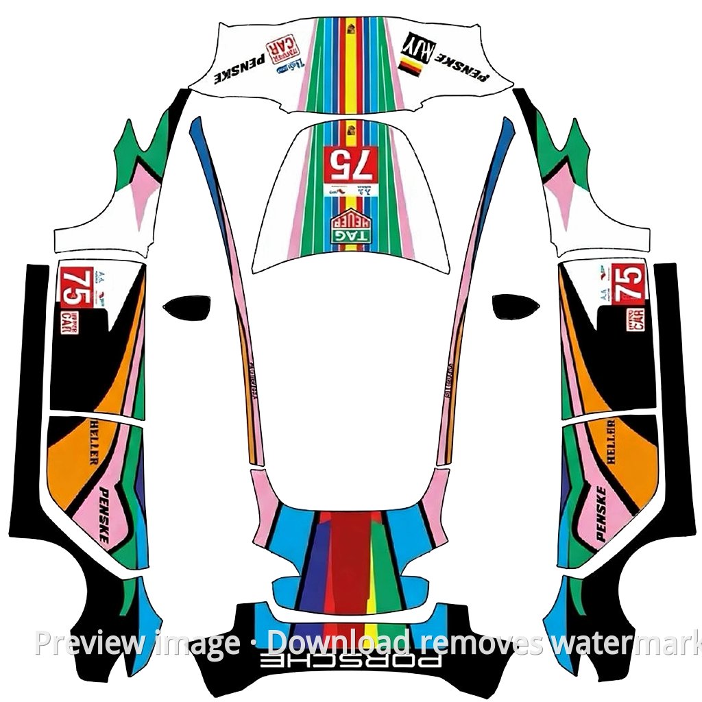 Porsche 963 In-Car Preview Theme - Model 3