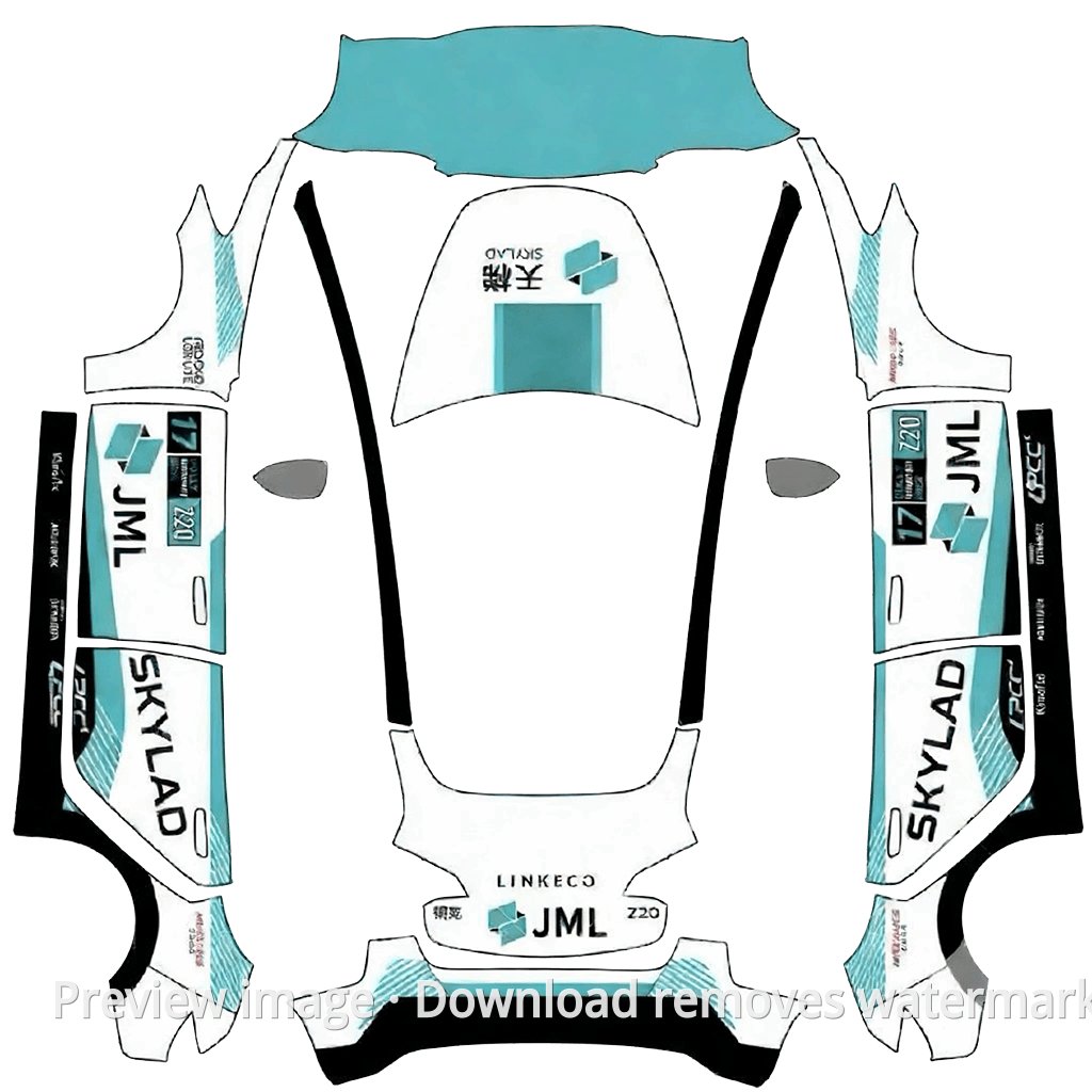 Tianti Lynk & Co Z20 Racing Livery - Model 3