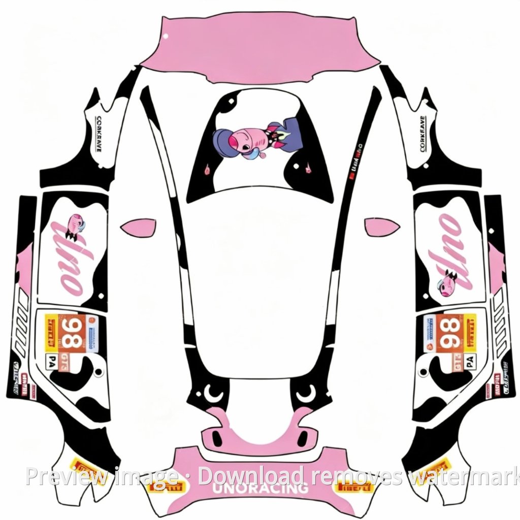 Cow Livery - Model 3