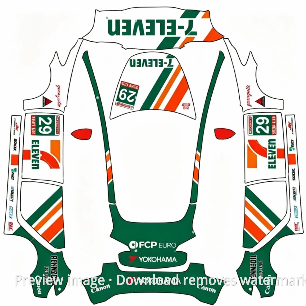 Tesla 711 Skin - Model 3