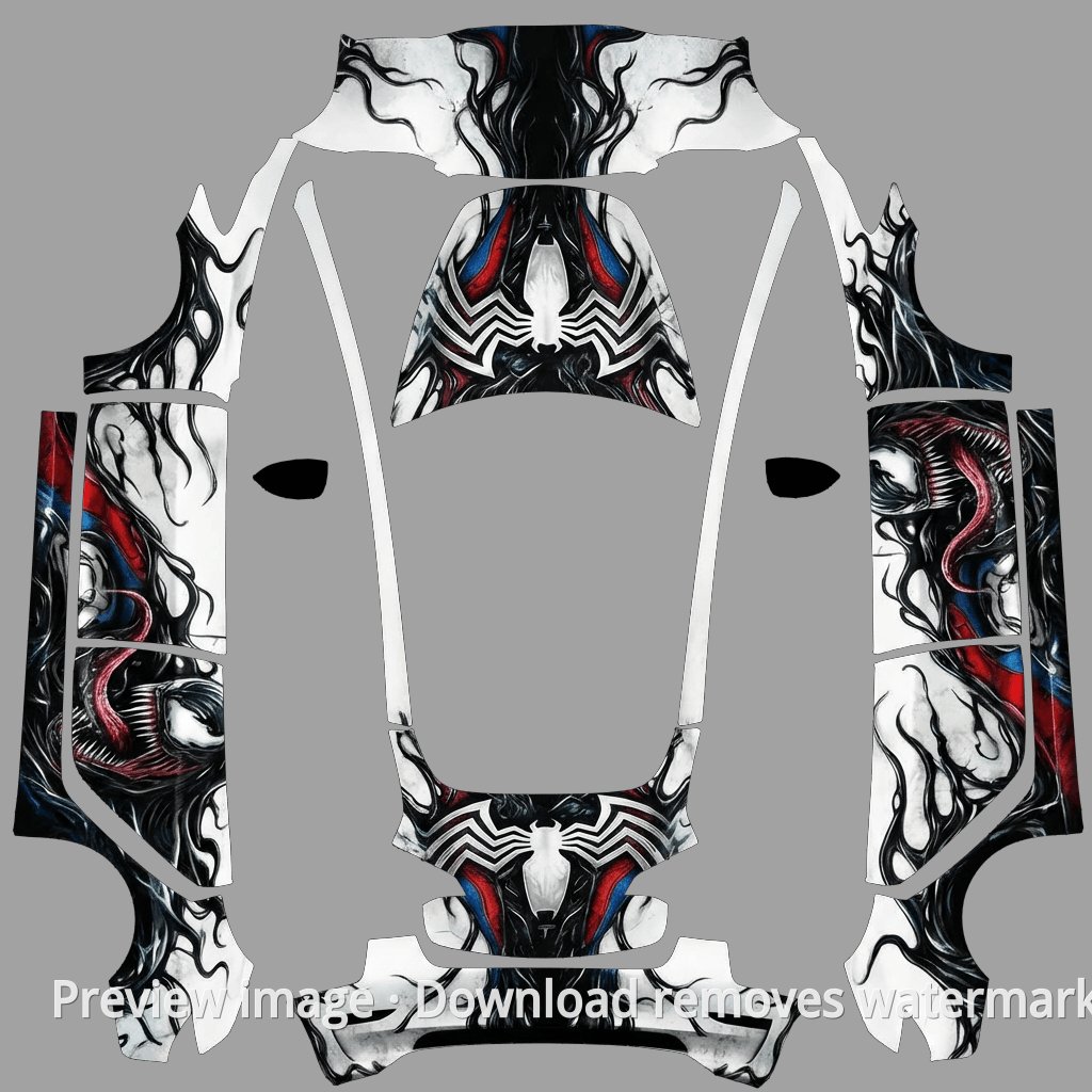 Spider-Man and Venom Fusion Edition - Model 3