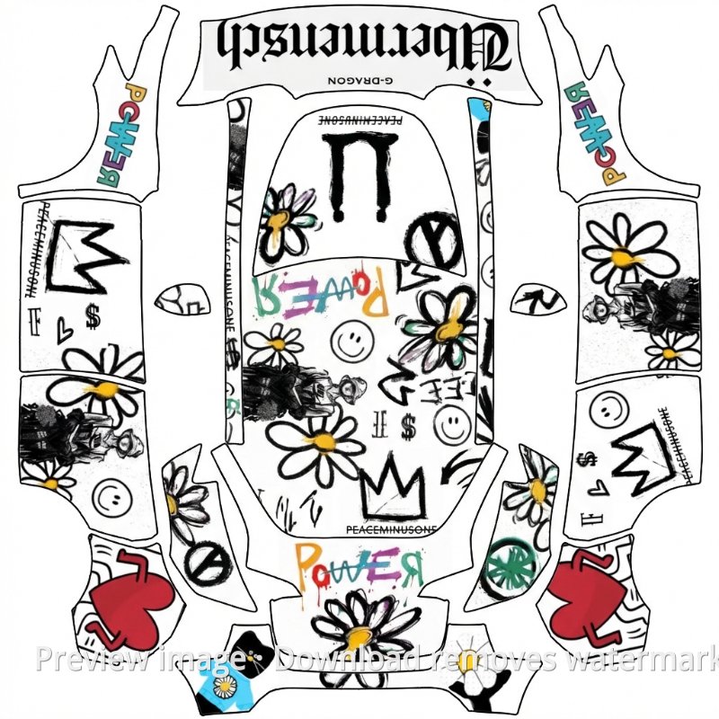 G-Dragon Graffiti Theme - Model 3