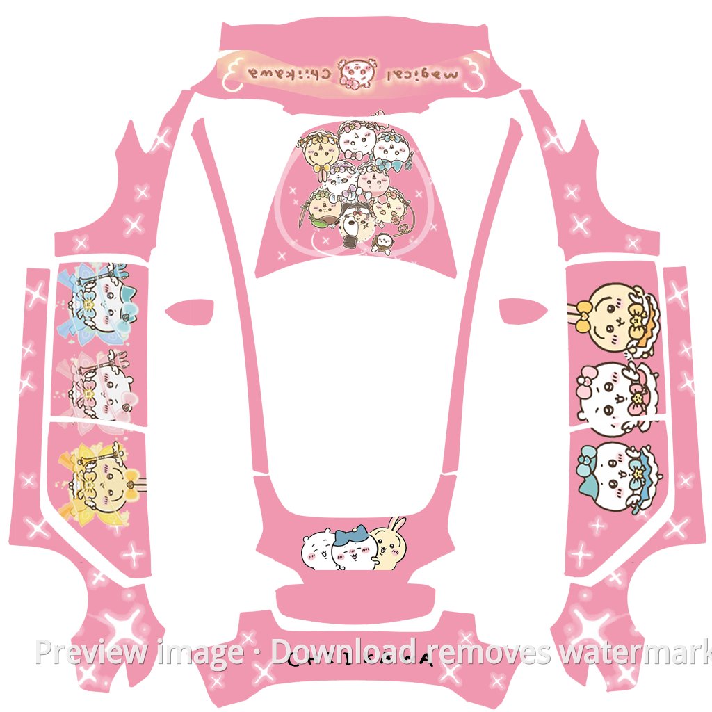 Chiikawa Magical Girl Cute Theme - Model 3