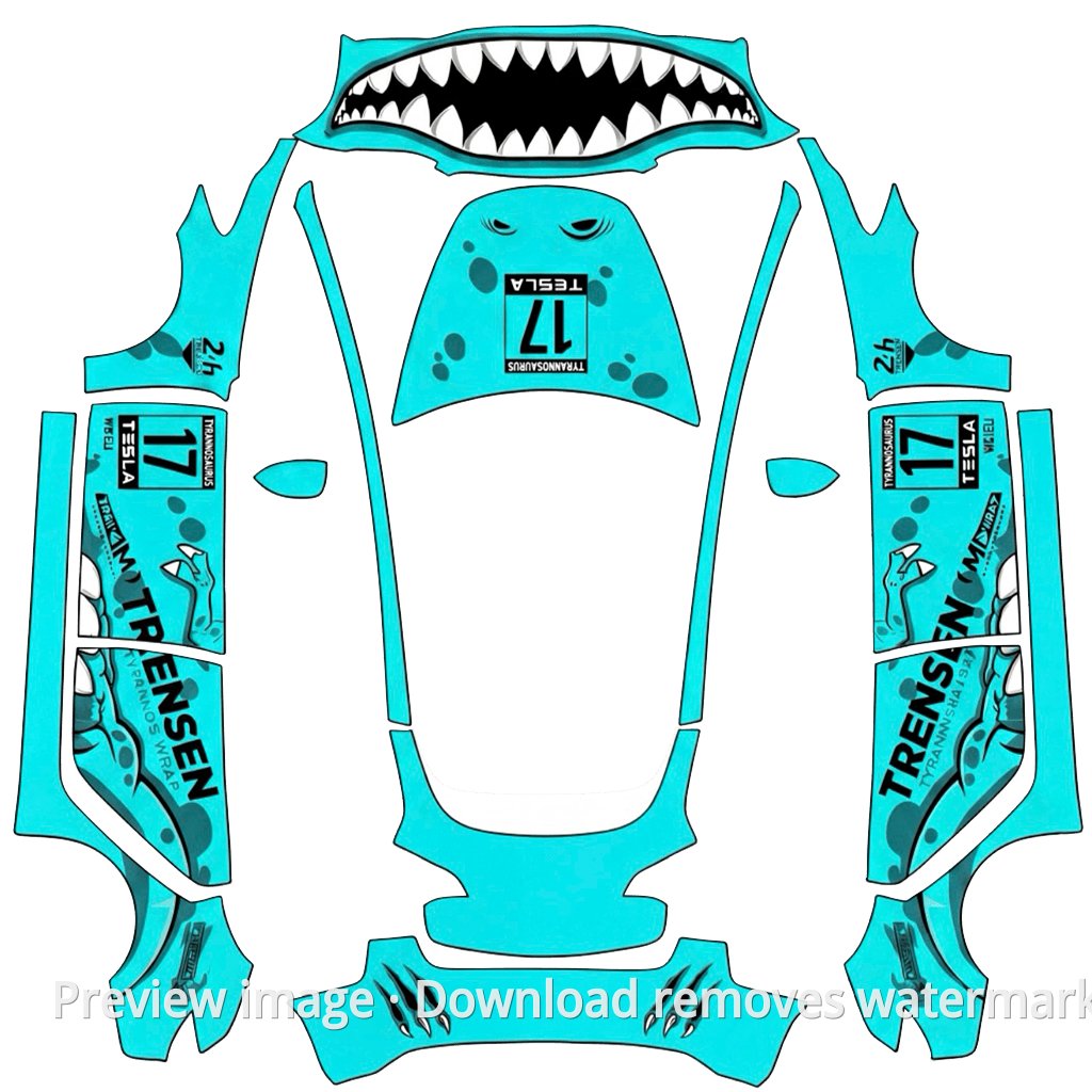 Tyrannosaurus Series Livery 3 - Model 3