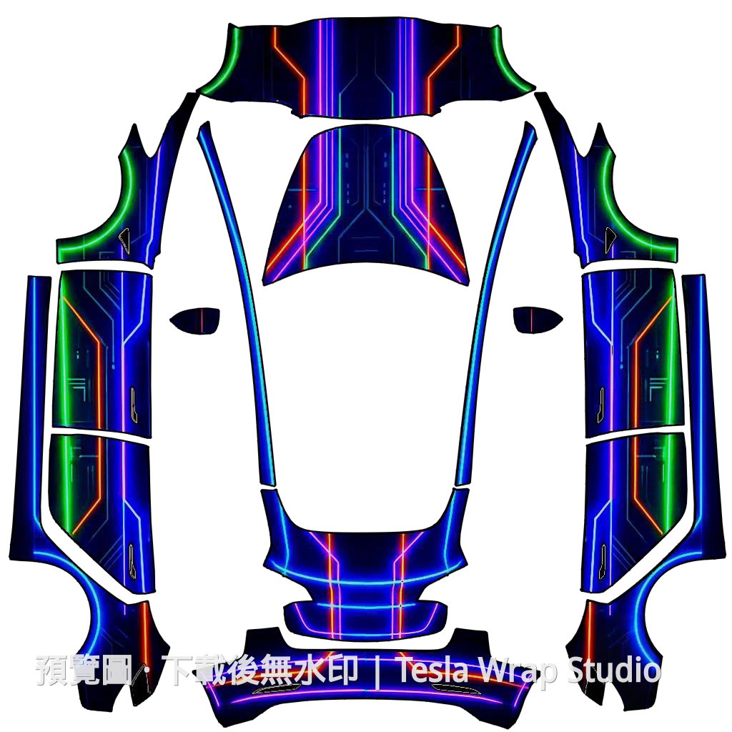 TRON 主題 - Model 3