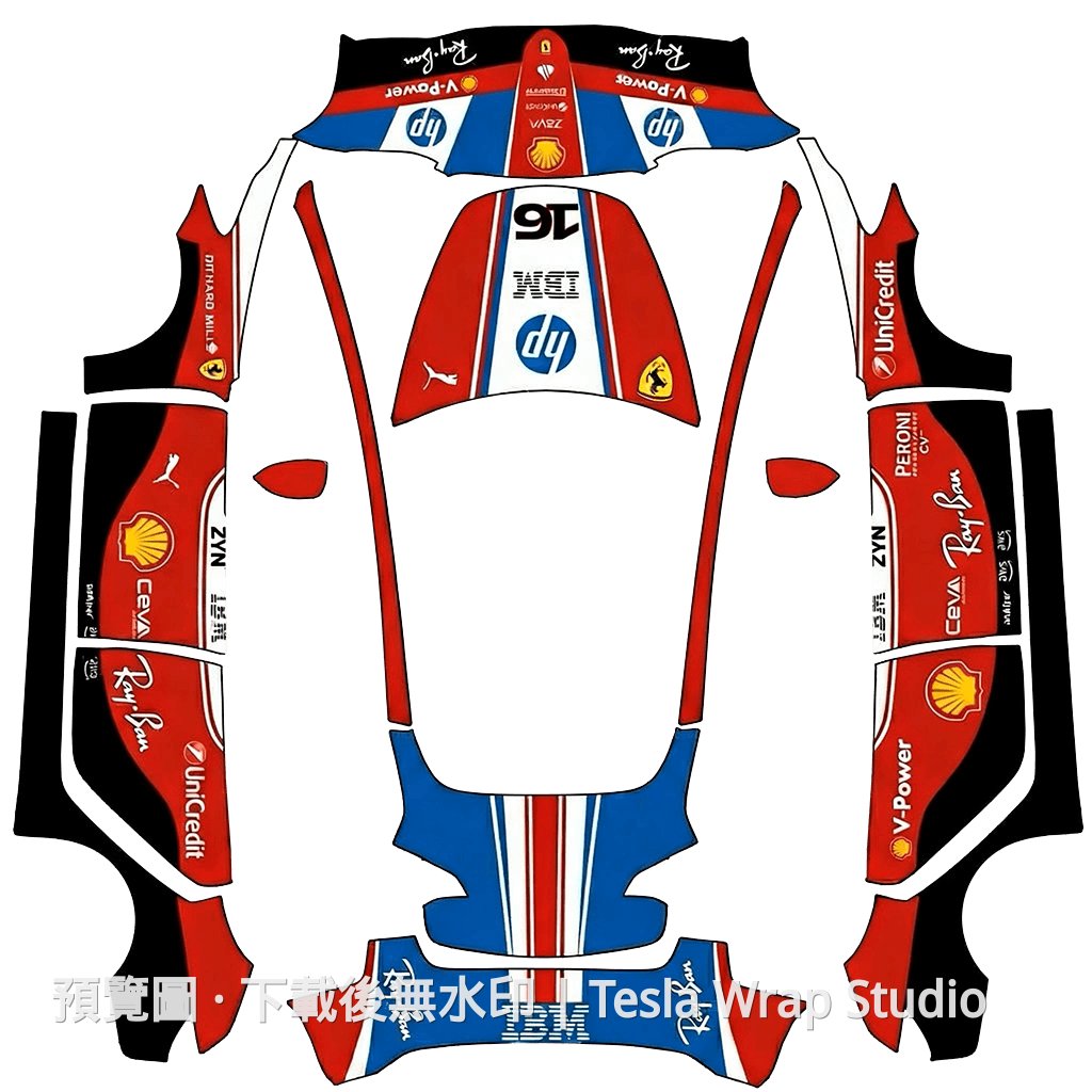 Ferrari 鐵佛寺主題 - Model 3