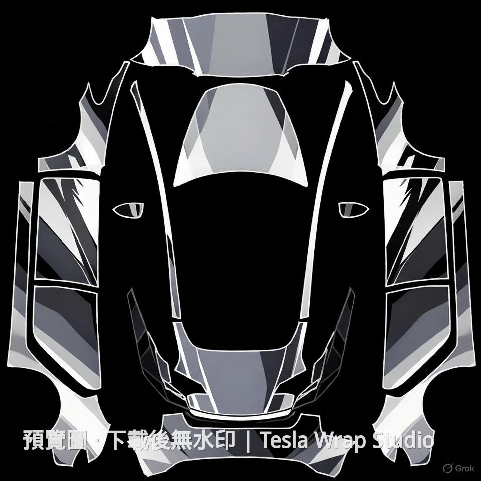 Model 3 編號 #4757 自訂範本