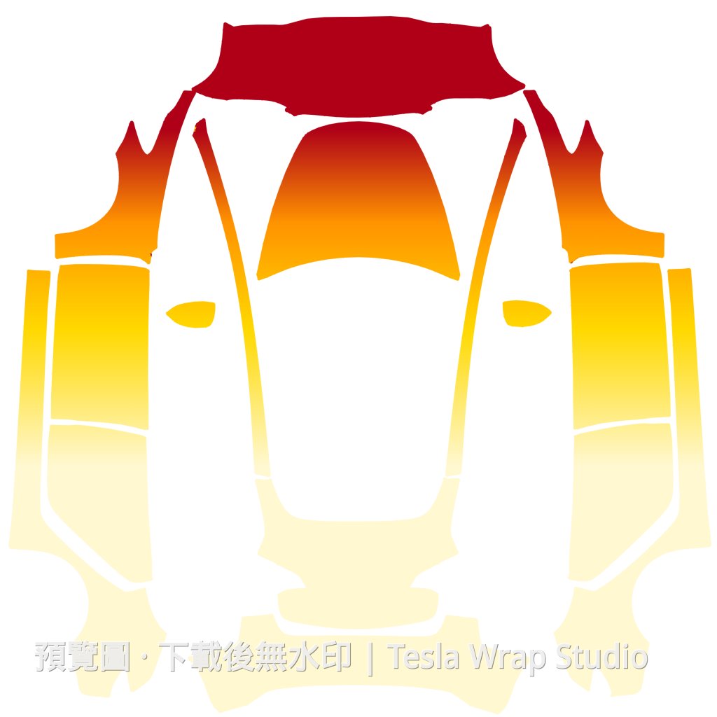 Model 3 編號 #5030 自訂範本