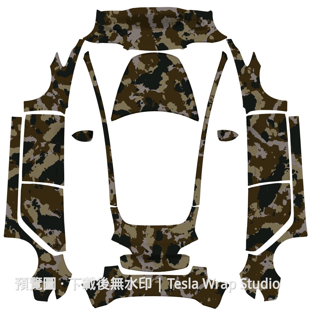 Model 3 編號 #3409 自訂範本